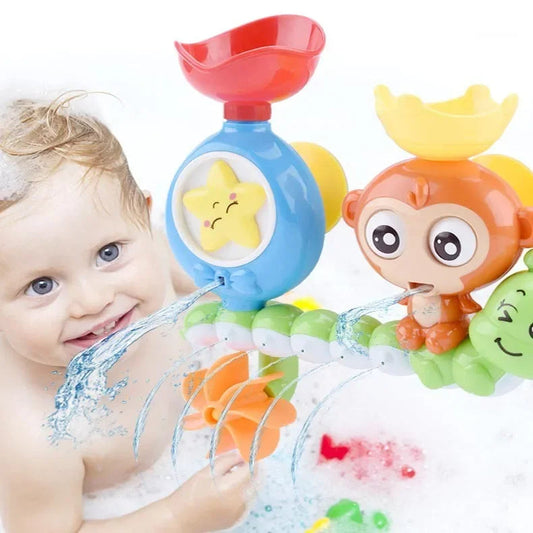 Les avantages de jouet dans le bain pour l'éveil bébé