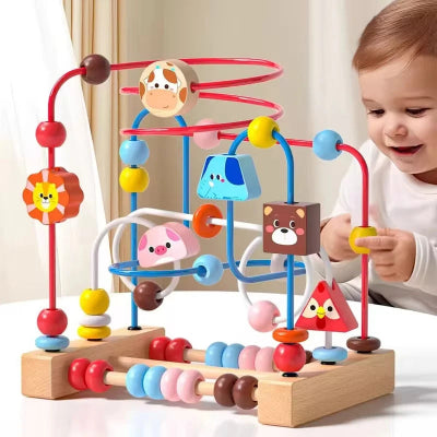 Cube d'activité bébé éveil motrice, concentration et amusement