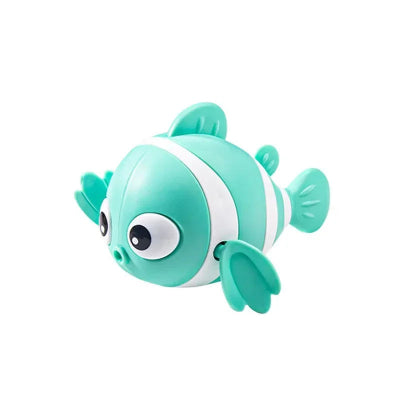 Jouet baignoire bébé poisson nageur vert