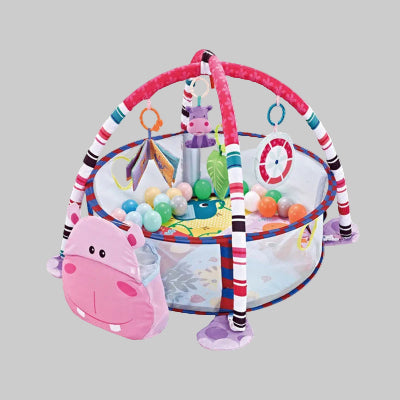 tapis d'éveil hippopotame