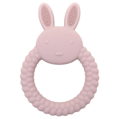 Anneau de dentition lapin rose clair