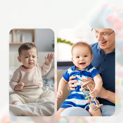 Bâton de pluie pour bebe des pleurs aux rires