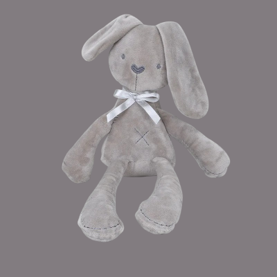 Dudou lapin grix foncé