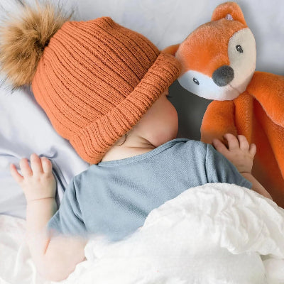 Doudou Renard calme et adoucit bébé pour un sommeil de qualité