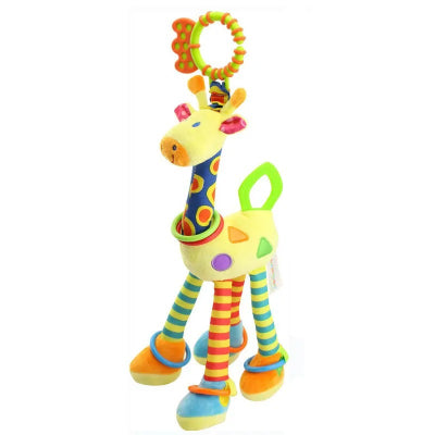 Hochet bébé Girafe Jaune terne