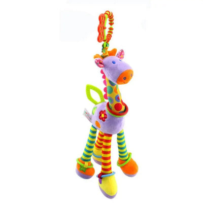 Hochet bébé Girafe Violet