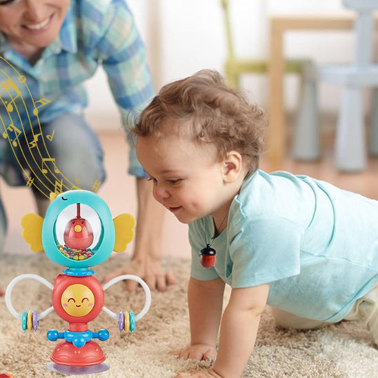 La polyvalence du hochet bebe pour jouer au parc, dans le bain, sur la table de repas sans chute