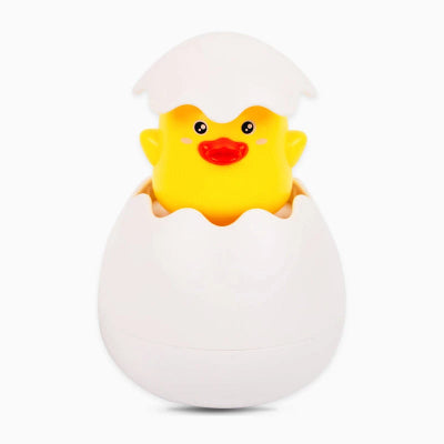 l'oeuf canard jaune du jouet baignoire bebe éclore
