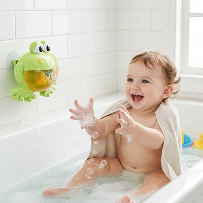Jouet baignoire pour bebe des bulles pour une aventure pétillante