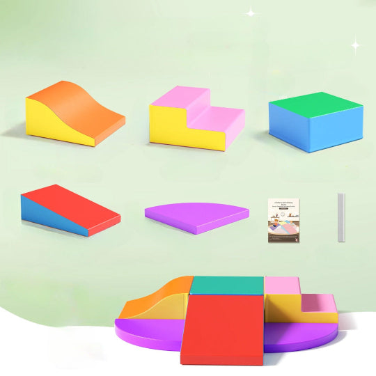 Parcours motricité bébé 1 an rouge