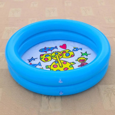 Piscine bebe motifs giraf et poisson pour l'éveil rafraichissante en interne