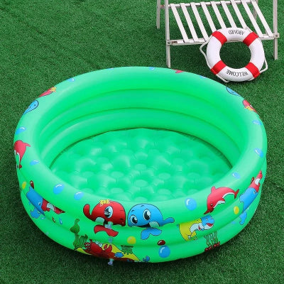 Piscine bebe gonflable verte