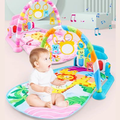 tapis de jeux pour bébé, tapis d'éveil qui captive tous les sens