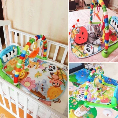 tapis de jeux pour bébé, tapis d'éveil évolutif multifonctionnel