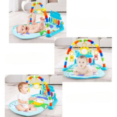 tapis de jeux pour bébé, un tapis d'éveil évolutif s'adapte aux progrès de votre enfant