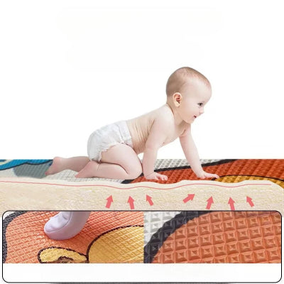 Tapis de motricité bébé isolant et épais