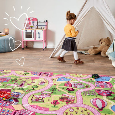 Les nombreux éléments présents sur le tapis de sol pour bebe stimulent la créativité et l'autonomie de votre enfant.