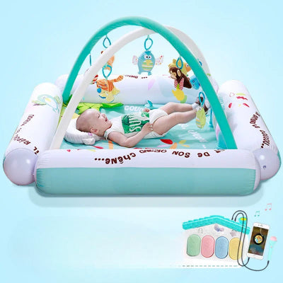 tapis d'éveil bébé, interations visuel et auditive