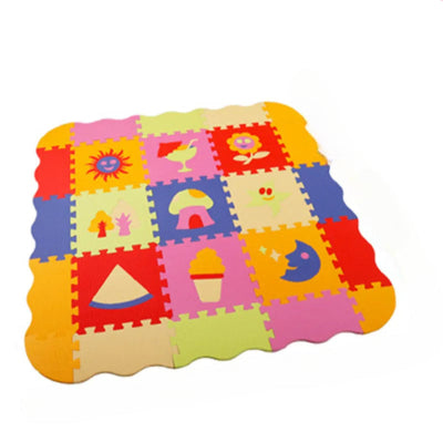 tapis mousse pour bebe motif mixte