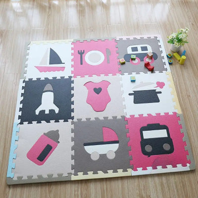tapis mousse pour bebe style E