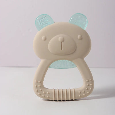 Anneau de dentition bébé chaud ou réfrigéré chaud ou réfrigéré blanc