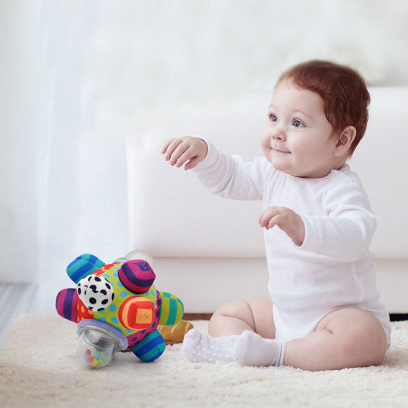 Balle sensorielle bébé aux sons doux