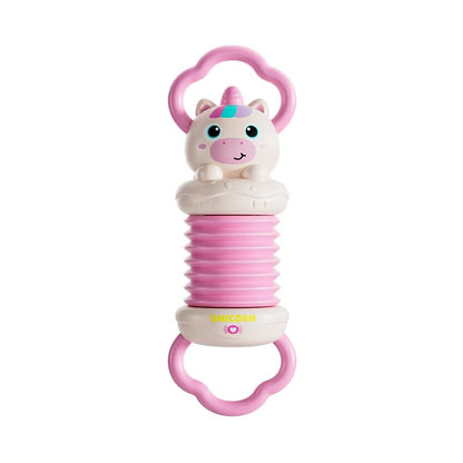 Jouet eveil bebe accordéon licorne rose