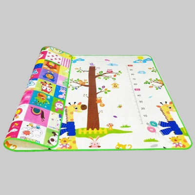 Tapis de motricité bébé: Tapis d'éveil pliable- Girafe