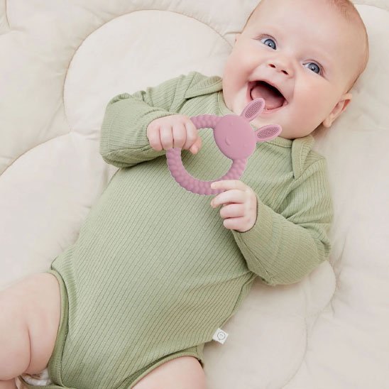 Anneau de dentition la joie bébé de saisir