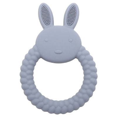 Anneau de dentition lapin gris