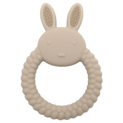 Anneau de dentition lapin taupe