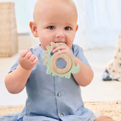 Anneau de dentition  zone a mordre et zone pour tenir