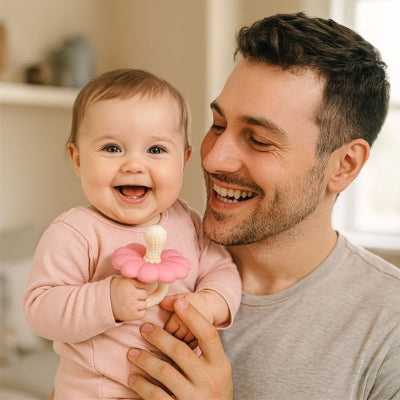 Anneau dentition bébé pour avoir des moments chaleureux durant la poussée dentaire.