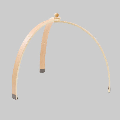 Arche bebe bois de forme géométrique avec vis de verrouillage à billes 