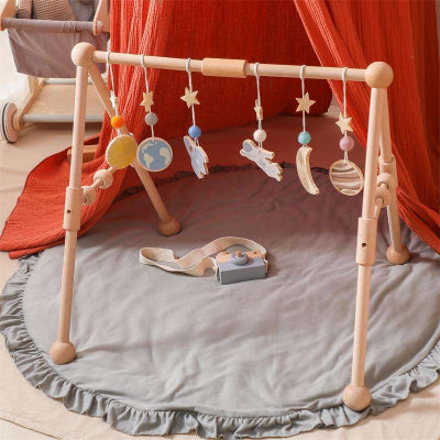 Arche bebe avec les étoiles en pendentifs