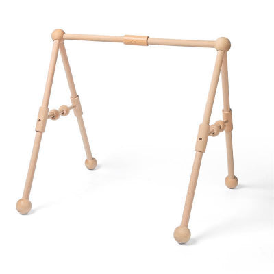 Arche en bois bebe support triangulaire double en bois