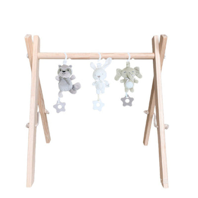 Arche eveil bebe avec trois hochet en pendentifs