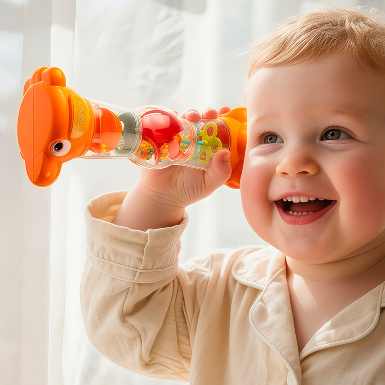 Baton sensoriel bébé les sons qui stimulent