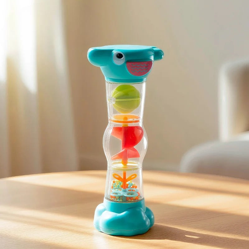 Baton sensoriel bébé bleu