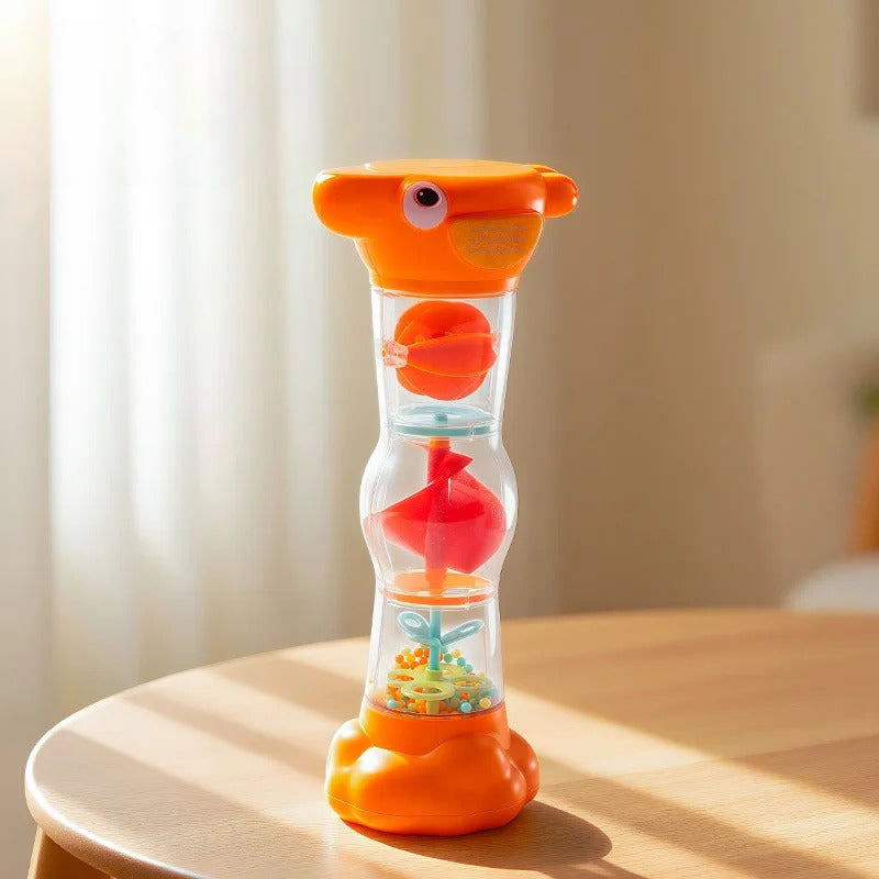 Baton sensoriel bébé orange