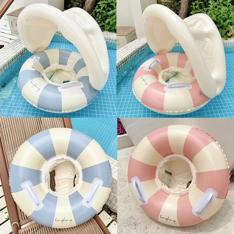 Nos bouee piscine bee avec et sans pare-soleil
