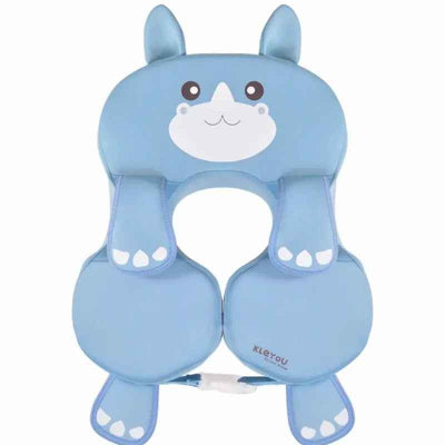 Bouee piscine  non gonflable  Rhinocéros bleu