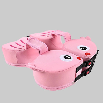 Bouee piscine bebe non gonflable motif poisson Rose
