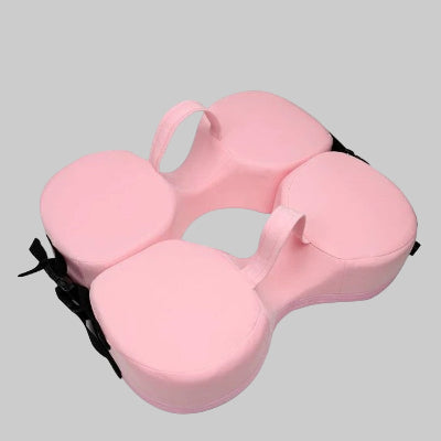 Bouee piscine bebe non gonflable rose uni