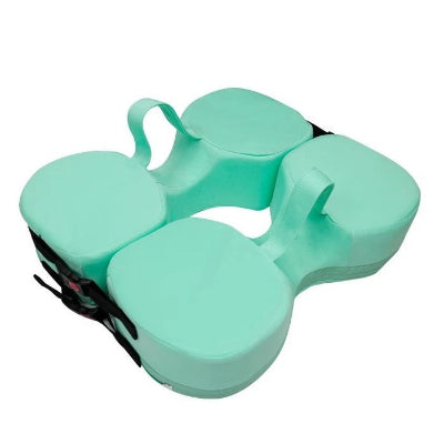 Bouee piscine bebe non gonflable verte uni