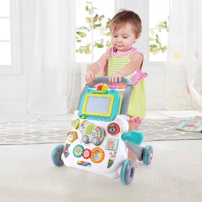 Pousser, Marcher, et manipuler  avec le chariot de marche bebe