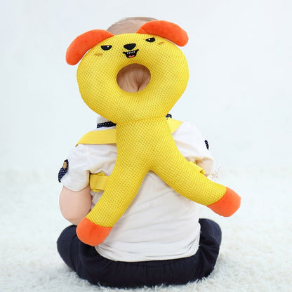 Coussin anti chute bebe ergonomique jaune