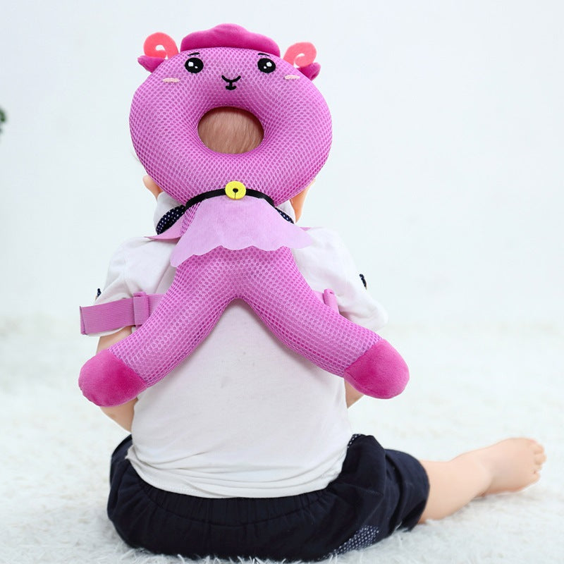Coussin anti chute bebe ergonomique violet