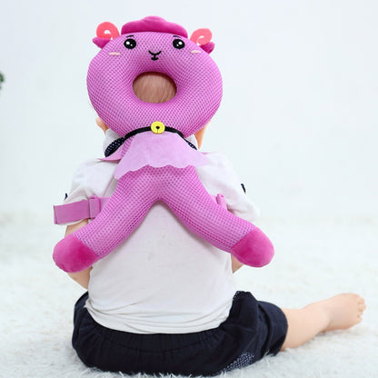 Coussin anti chute bebe ergonomique violet