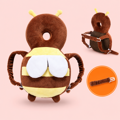 Coussin anti chute bebe marron de 35 cm